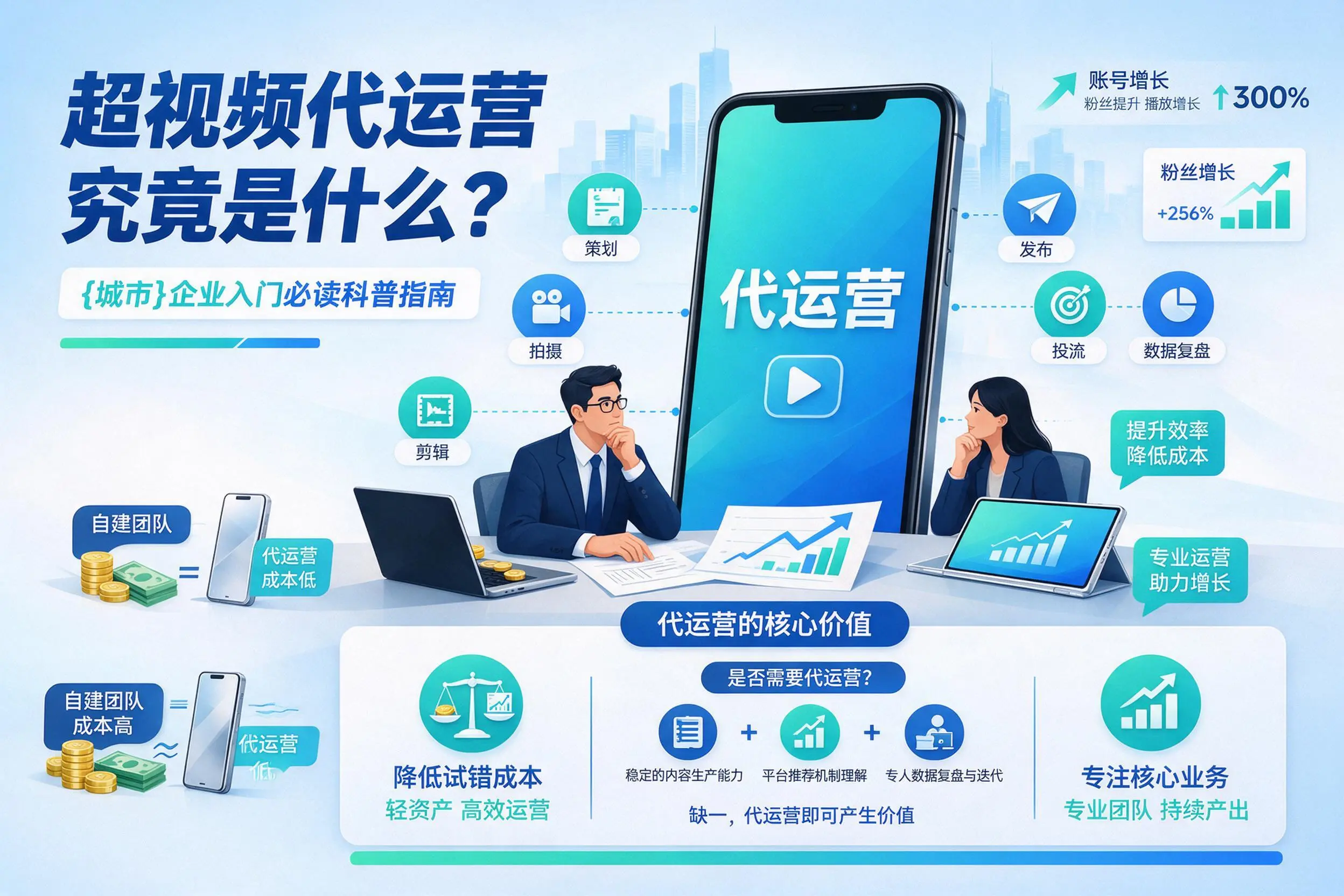 短视频代运营究竟是什么？普洱企业入门必读科普指南
