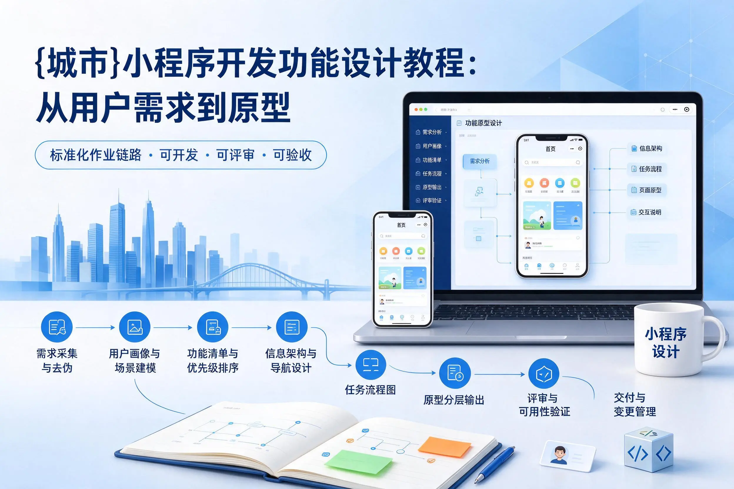 普洱小程序开发功能设计教程:从用户需求到原型