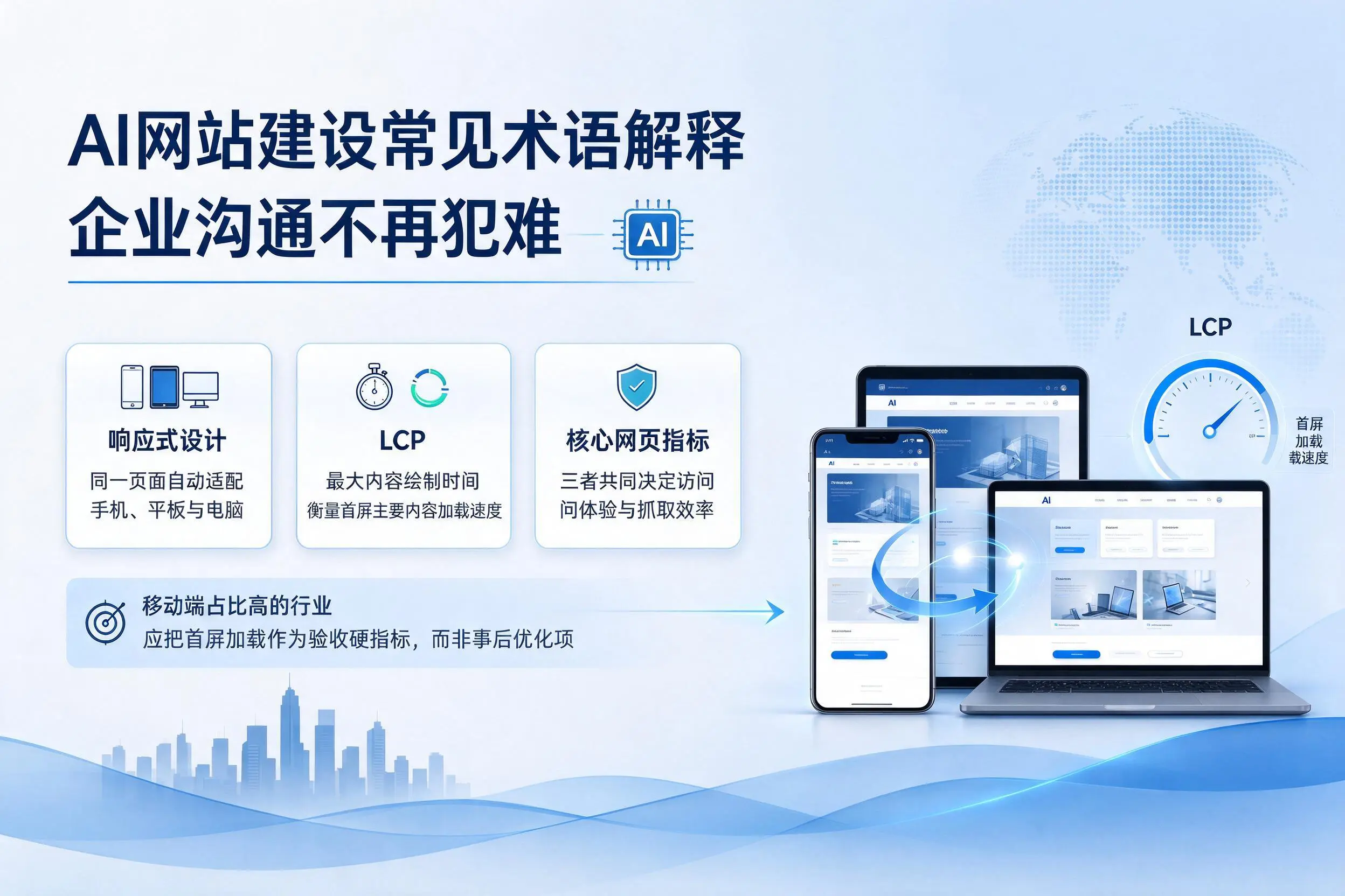 AI网站建设常见术语解释,普洱企业沟通不再犯难