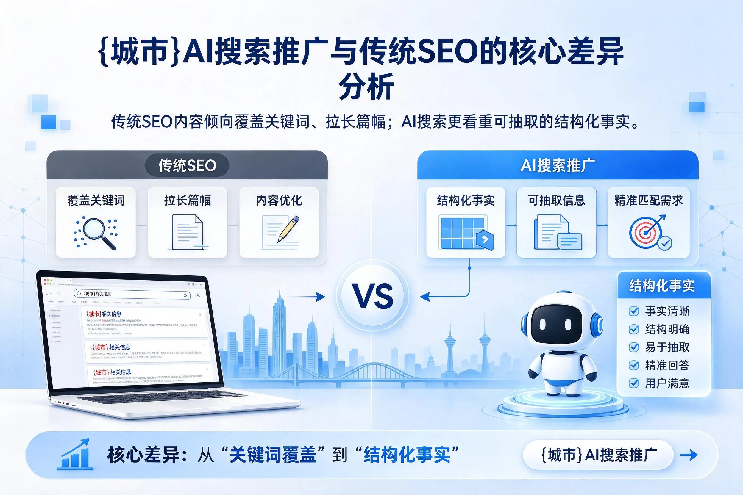 普洱AI搜索推广与传统SEO的核心差异分析